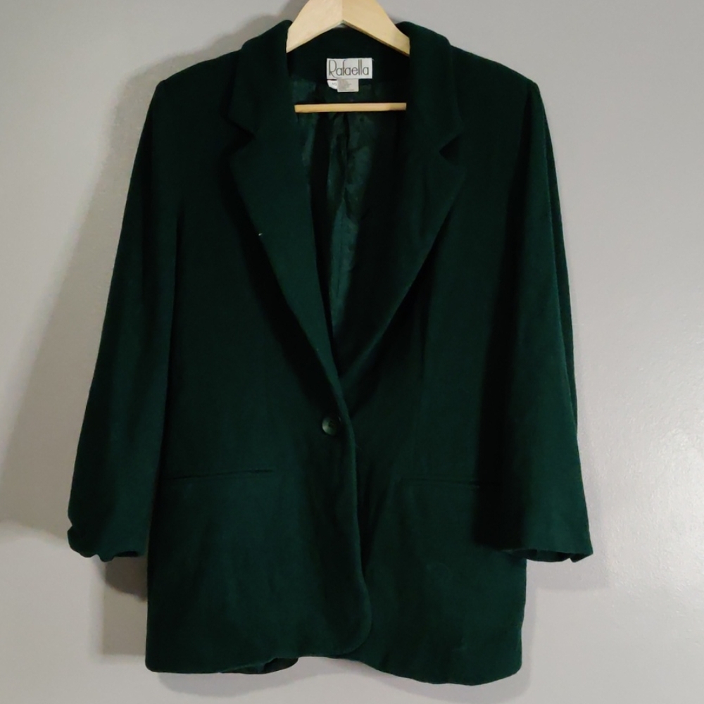 Rafaella Wool and Cashmere Blazer